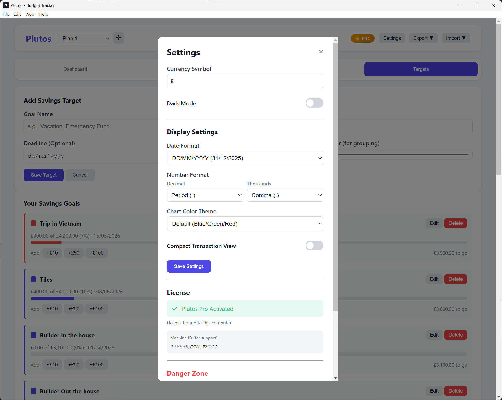 Settings & Preferences